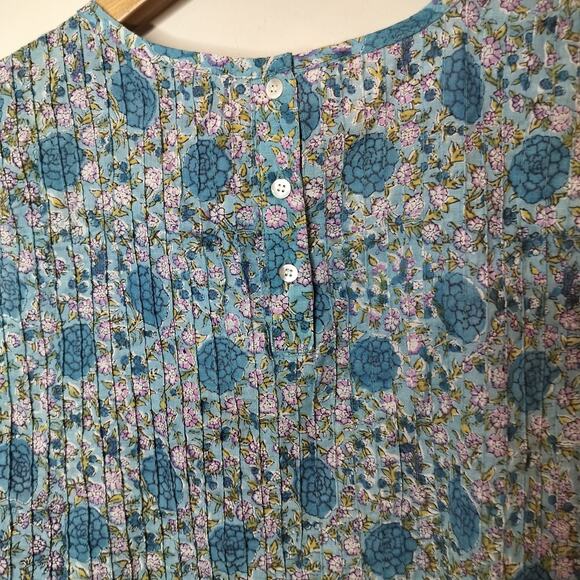 Fab India Floral Cotton Top Tank - Picture 9 of 10